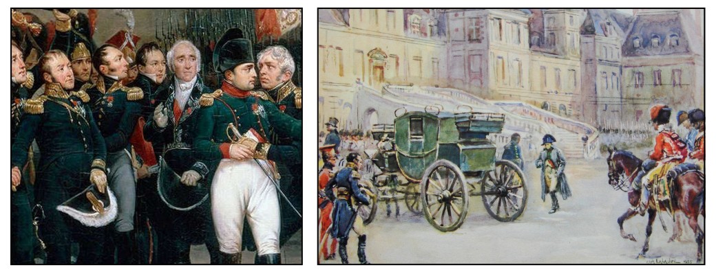 Adieux de Fontainebleau 20 avril 1814 Jean Baptiste Juvénal Corbineau